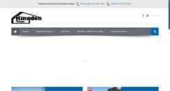 Desktop Screenshot of kingdontruss.com